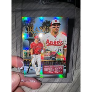 Mike Trout Angels Baseball Card